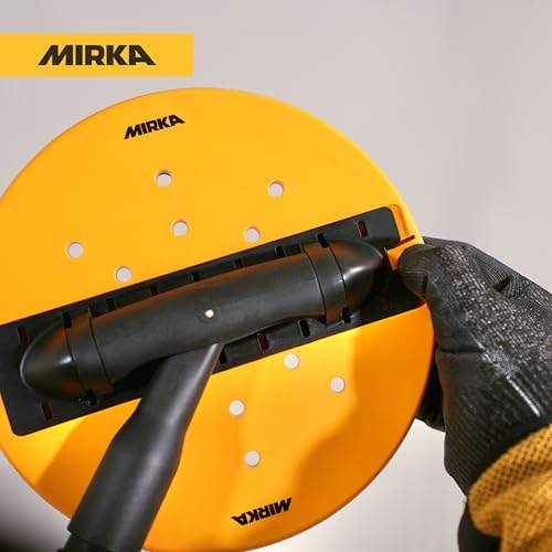 Mirka DecoSander swivel assembly, 180° flexible sanding head for wall and ceiling pole sander tools