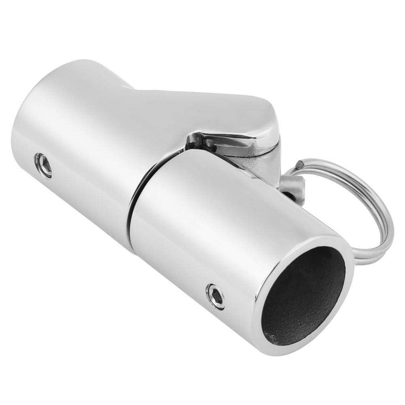 Boat Pipe Connector, Marine Stainless Steel Folding Swivel Coupling Tube Pipe Connector Boat Hardware Fitting(25mm) 25mm