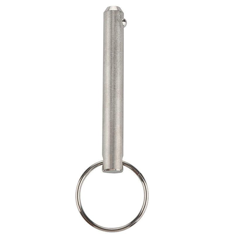 [Australia - AusPower] - 2 Pack Long Quick Release Pin, Diameter 3/8"(9.5mm), Usable Length 2.4"(61mm), Overall Length 3"(76mm), Full 316 Stainless Steel, Bimini Top Pin, Marine Hardware 
