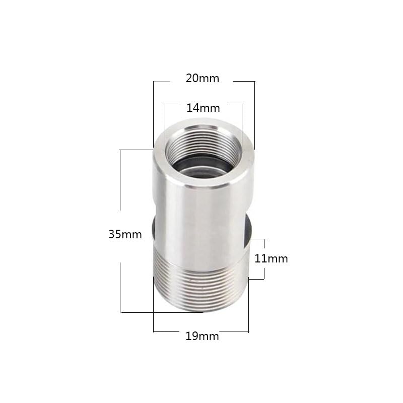 [Australia - AusPower] - 1pc Adapter Er11-Er16 Extension Rod Spindle Motor Rotor Engraving Machine Spindle Motor Shaft Sleeve ER11-ER16(Without Nut) 