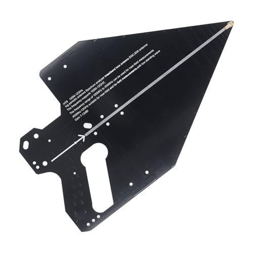 Log Periodic Antenna 0.1-12GHz Wireless Multiband Directional Antenna Outdoor Passive Antenna with High Gain for Signal Measurement, Bearing