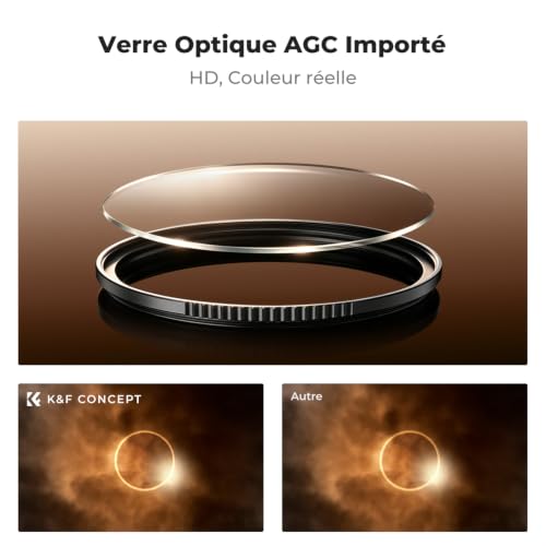 K&F CONCEPT 49mm ND1000000(20 Stops) ND Lens Filter with 28 Multi-Coated