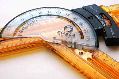 Versa Ruler Multi-sided Ruler and Shape-making Tool (4-pack)