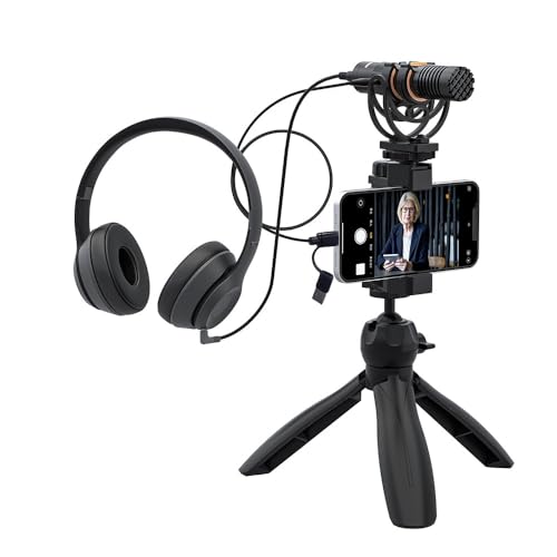COMICA VM10 PRO Shotgun Microphone,USB C Mic for Camera, Smartphone, Tablet, PC.Ideal for Vlogging, Live Streaming,Recoding.Dual-Mode Video USB Shotgun Microphone with Gain Control Comica VM10 Pro