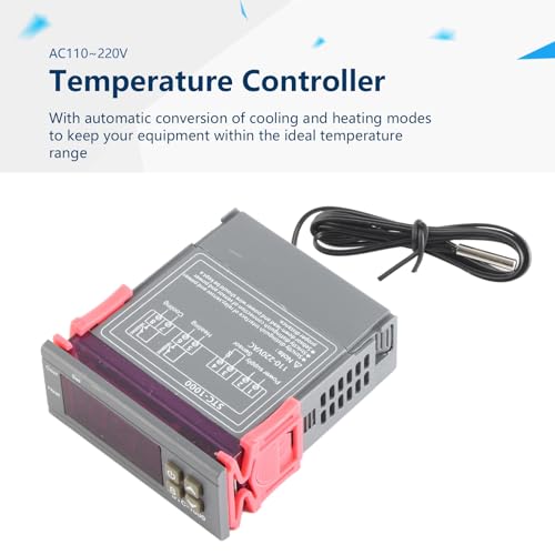 [Australia - AusPower] - Temperature Controller -1000 Cooling and Heating Digital Thermostat with Sensor Refrigerator and Fermenter(AC110~220V) 