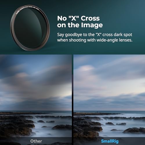 SmallRig 67mm Magnetic VND Phone Filter, ND2-ND32, with Filter Ring VND ND2-ND32 (1-5 Stops)+Threaded Ring