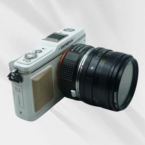 PHOLSY Lens Mount Adapter Compatible with Leica R Lens and MFT M4/3 Camera Leica R to M4/3