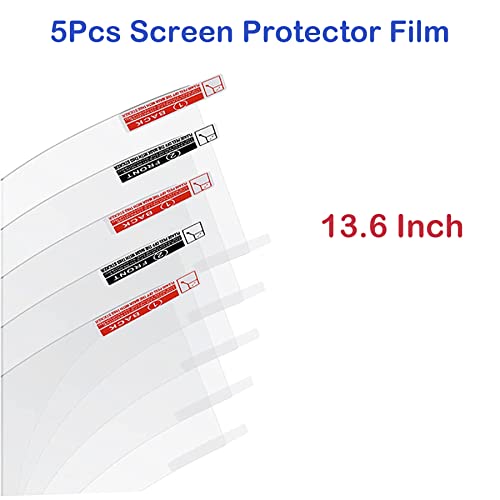 5PCS Screen Protector for Anycubic Photon M3 Max, M7 Max, Resin 3D Printer 13.6'' Screen Protective Film for Photon M3 Max,M7 Max 13.6'' LCD 3D Printers 13.6 inch