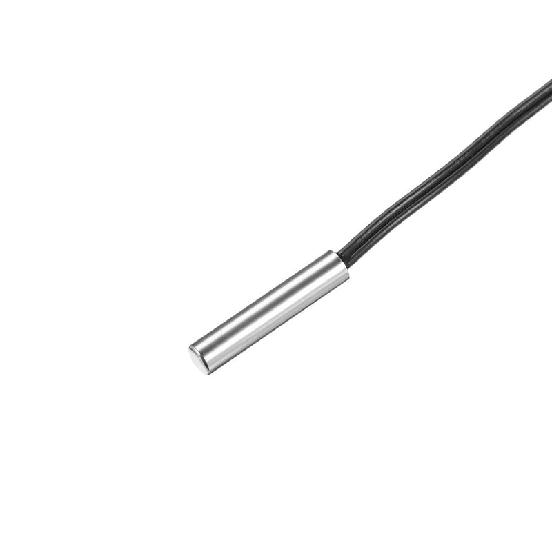 [Australia - AusPower] - uxcell 50K NTC Thermistor Probe 39.4 Inch Stainless Steel Sensitive Temperature Temp Sensor for Air Conditioner 39.4" 