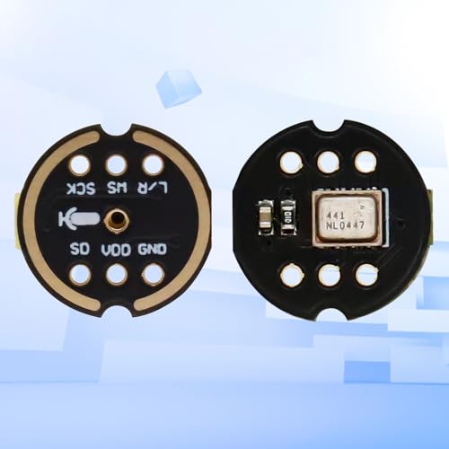 ARCELI INMP441 Omnidirectional Microphone Module, I2S MEMS Interface, High Precision Low Performance Compatible with ESP32 (Pack of 5) 5 Stück