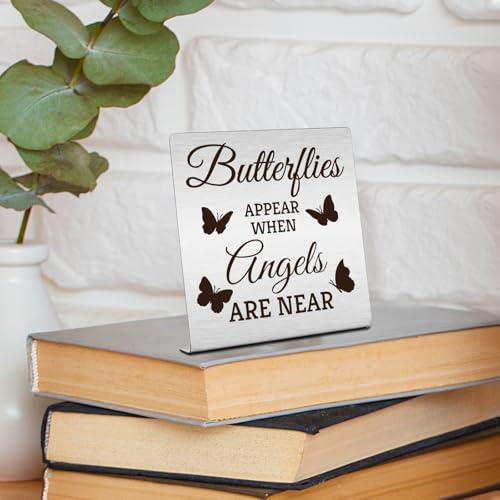 Sympathy Gifts for Women Men Memorial Decorative Plaque Memorial Bereavement Gifts for Loss of Mom Dad Family Friends Religious Sympathy Plaque Remembrance Keepsake Decorative Sign Condolence Gift