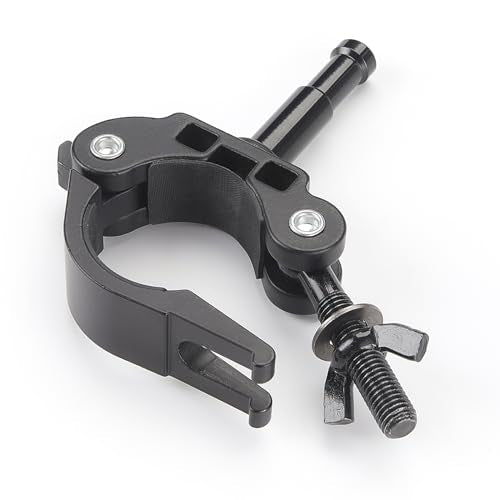 PHOCUS Half Coupler Clamp with 5/8" Baby Pin, Heavy Duty Tube Light Clamp Clamp Range: 40-50mm