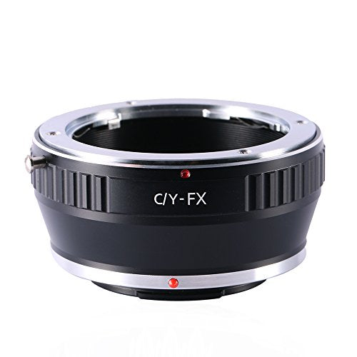 K&F Concept Lens Mount Adapter Compatible with Contax/Yashica (Also Know as c/y) Lens to Fujifilm X-Pro1 Mirrorless Camera C/Y-FX