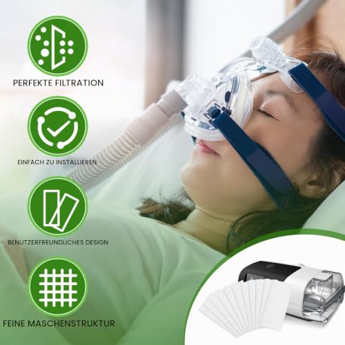 Pack of 30 CPAP Filters for Airsense 11, Resmed AirSense 11 Filter, Premium CPAP Accessories Replacement Filter, Ultra Fine Filter Cotton, Compatible with Resmed Airsense 11
