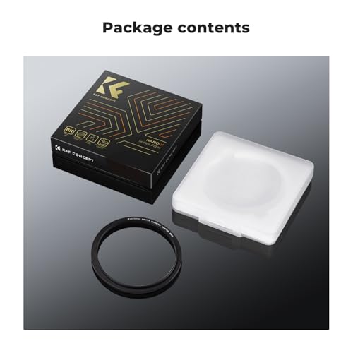 K&F CONCEPT 55-82mm Magnetic Filter Adapter Ring, for 55mm Lens Install 82mm Magnetic Filter 55-82