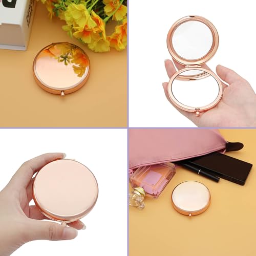 Inspirational Christian Gift for Women Pocket Makeup Mirror for Her Christian Baptism Gifts Religious Bible Gifts for Women Best Friend Sister Daughter Granddaughter Compact Makeup Mirror Psalm 139