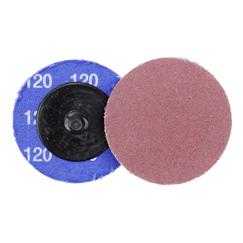 BHA 2-inch aluminum oxide quick change sanding discs, 120 grit, 25-pack