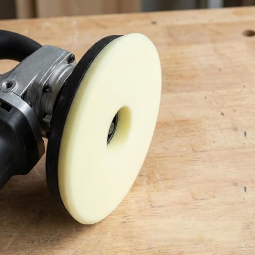 DOODLREAM 8.5-inch drywall sander backing pad with 0.8-inch sponge cushion buffer, 4-piece set