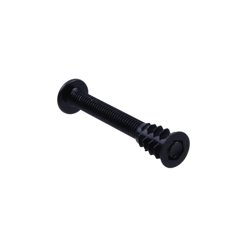 [Australia - AusPower] - 20 Sets 6mm/0.24" Threaded Insert Nuts and Bolt, Wood Furniture Screws Bolt Inserts Nut Assortment Hex Socket Drive Fastener Connector for Home and Wooden with Wrench (Screw Length is 1.57") Screw Length:1.57" 