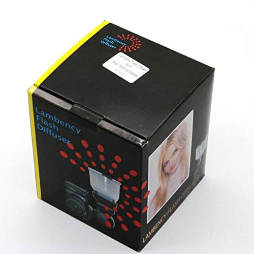 Cloud Lambency Flash Diffuser for Speedlite, Universal Flash Diffusor + 2 Dome Covers for Camera Photography (Cloud) Cloud