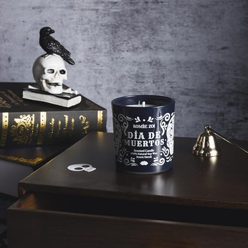 ROMIIE ZOI Fall Scented Candle - Dia de Muertos - 6oz Soy Wax
