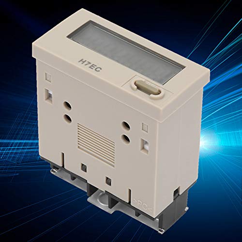 Garosa DC 3-36V H7EC-NV LED Digital Counter with 8 Digit LCD Display Counting Range 0-99999999 Digital Electric Counter with Counter Holder