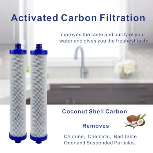 Replacement Filter Set With Membrane compatible for WHER12 and WHER18 Reverse Osmosis System Replacement Filter Set With Membrane