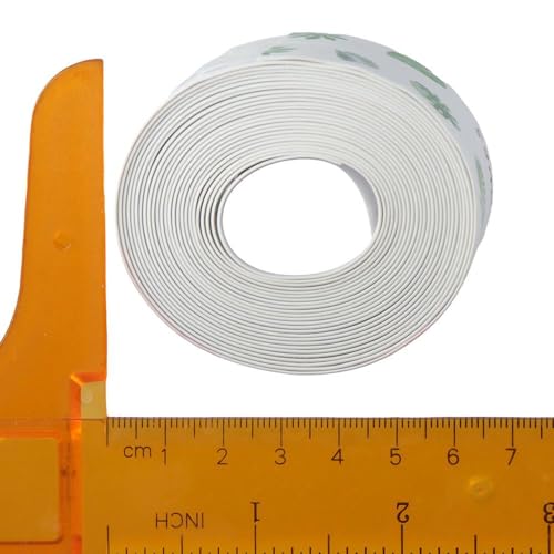 AllGIFT 1.5-inch caulk tape with cute pattern for bathroom sink, countertop, toilet, bathtub, and floor seams