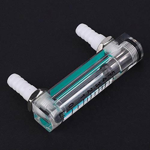 Flowmeter, Air Flow Meter 1~5LPM Oxygen Carbon Dioxide Measuring Flow Meter