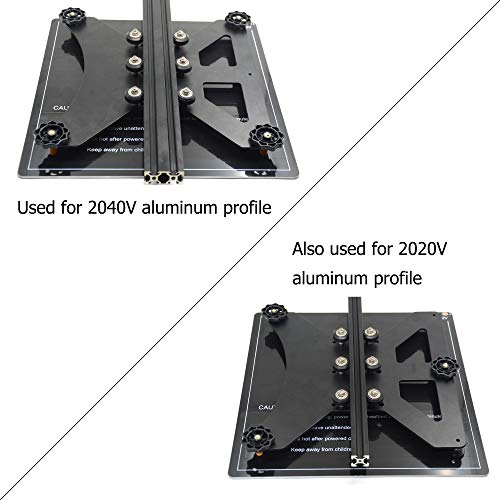 Modular Y Carriage Plate Upgrade for 2040V Aluminum Profile for CR-10 3D Printer (260mm) 260mm