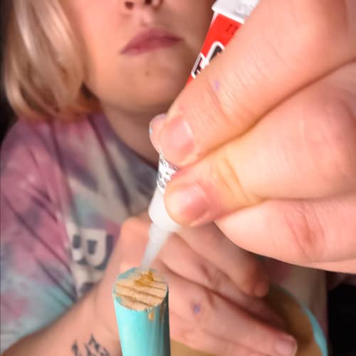 Super Glue Future Glue liquid wood glue, 6 mini single-use tubes, 1 gram each, pack of 3