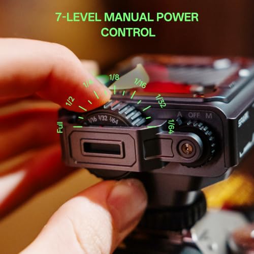 VILTROX Z3 TTL Flash for Sony, GN16, 26W/s 1800mAh Mini Flash for Camera