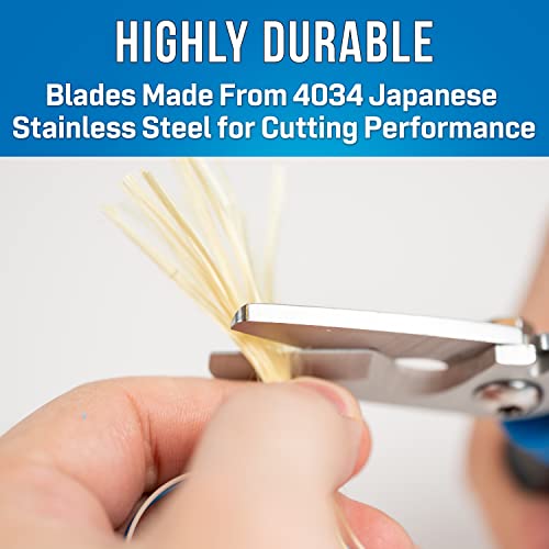 Jonard Tools KWC-700 7-inch multi-function Kevlar and wire cable cutting shears 恒一