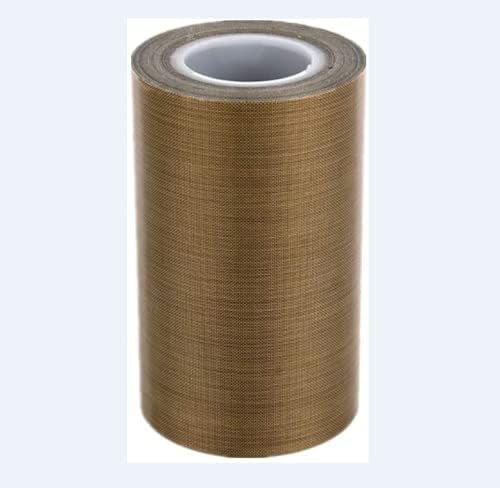 Teflon Tape,8-inch x 33 Feet x 0.18mm Low Friction Tape High Temp Adhesive Tape,Abrasion Resistant,Surface Protection for Wood,Drawer,Cabinet,Furniture,Vacuum Sealer & Hand Impulse Sealers Brown 1 Roll 8-inch x 33 Feet