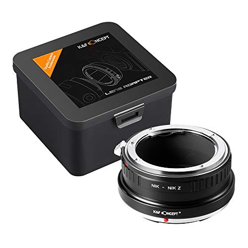 K&F Concept FTZ Lens Mount Adapter Compatible with Nikon F/AF AI AI-S Lens to Nikon Z Series Z6 Z7 Camera