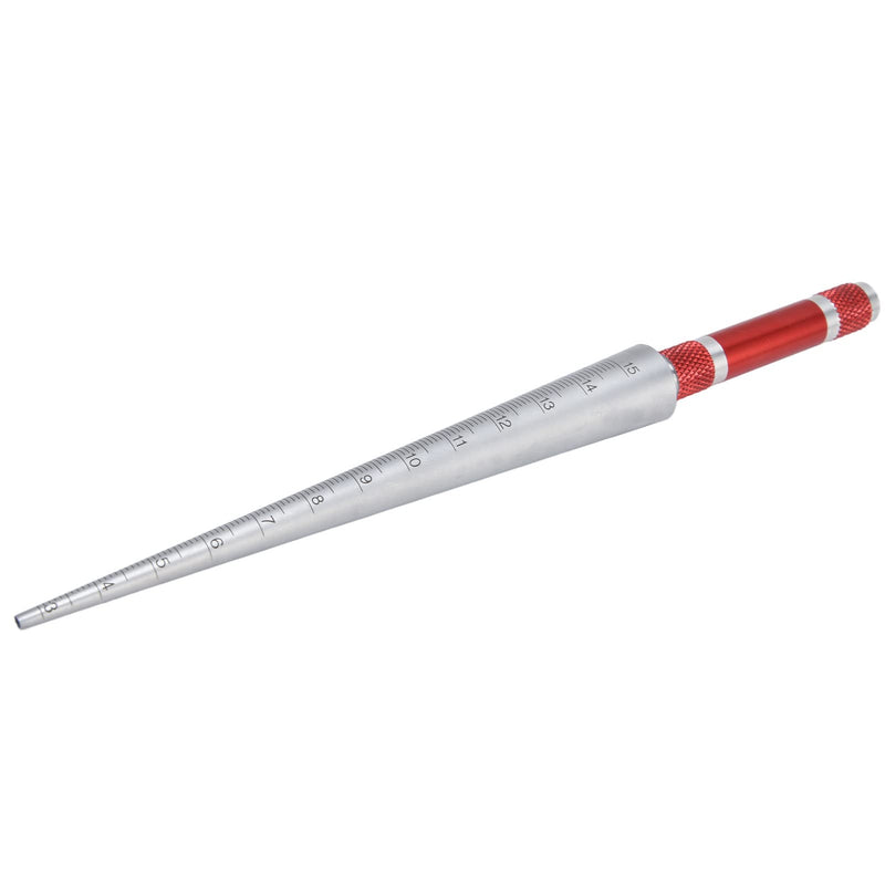 [Australia - AusPower] - Aperture Gauge, Stainless Steel Conical Inner Diameter Inspection Measurement Tool 3‑15mm Used to Measure the Inner Diameter and Hole of Thin Walled Parts 