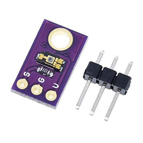 TEMT6000 Light Sensor Module Ambient Light Analogue Light Intensity Detection Module Visible Light Sensor for Arduino with Dupont Cable Pack of 5