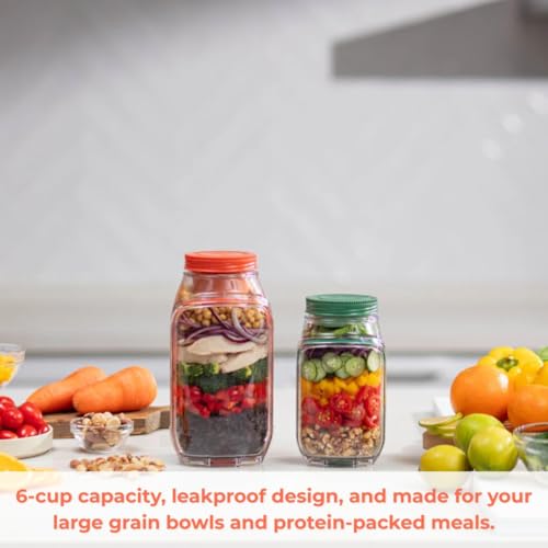 Prepara Classic Harvest Pod 6 Cups, Orange 6 Cup