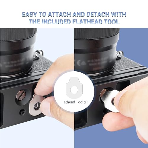 JJC 2-Pack DK-33 Soft Eyecup Eye Cup Eyepiece & Metal Hand Grip Handgrip Bracket for Nikon Zf Z f Camera, Nikon Zf Camera Accessories
