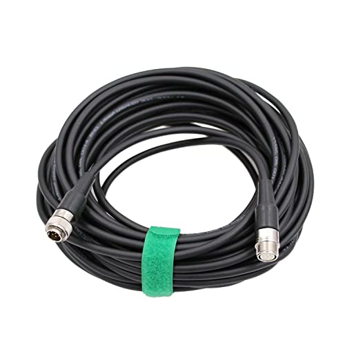 8 Pin Adapter Cable for Canon Fujinon VariZoom Zoom Control Lens Angenieux, Male to Female Connector Extension 1M