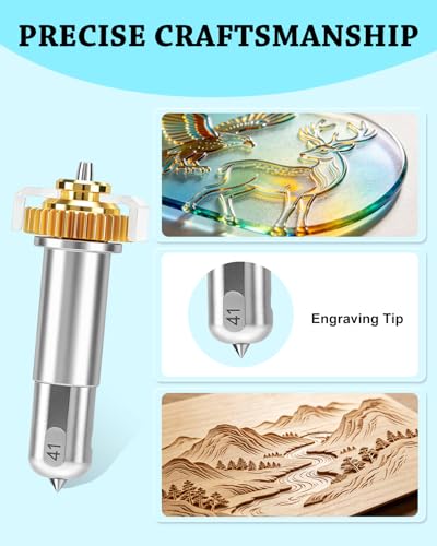 UCEC Engraving Tip with Drive Housing for Cricut Maker 4/Maker 3/Maker Drive Housing + Engraving Tip (41)