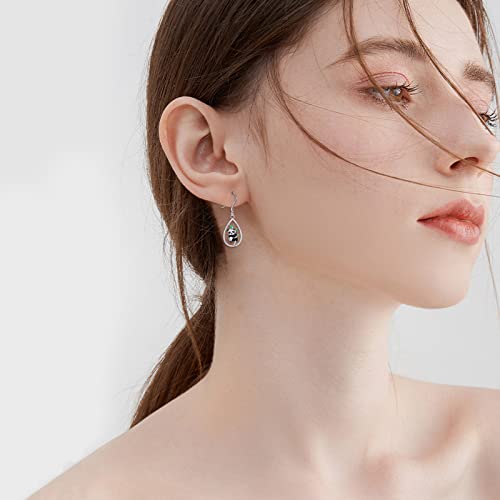 Earrings Animal Sterling Silver Drop Earrings Pendant Jewelry Gift For Women Girls Mom Lovers Panda