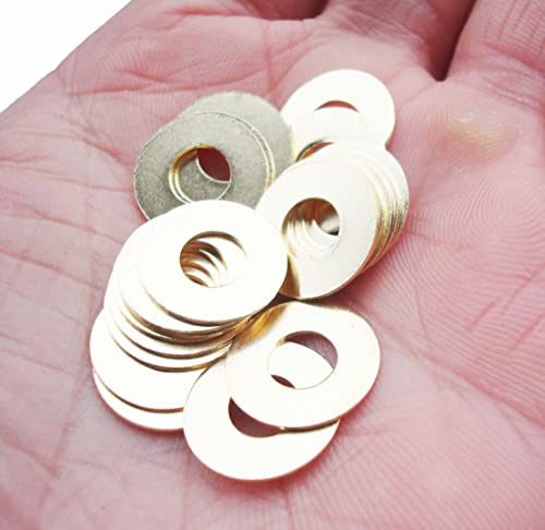 20 pcs EDC Folding Knives Brass Washer Gasket for Mini Adamas 273