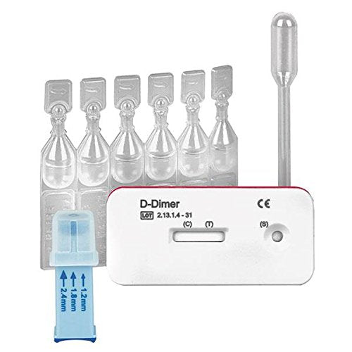 Cleartest 6690862 Quick Test, D-Dimer (Pack of 10)