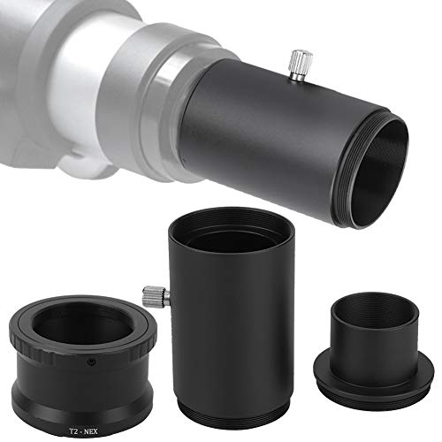 Telescope Extension Tube Adapter Ring Set for E Mount Camera, 1.25In M42*0.75mm Extension Tube Kit for T2 Mount Telescope