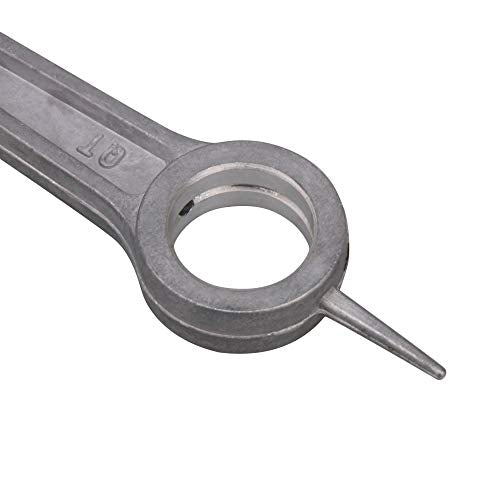 Mxfans Air Compressor Connecting Link Rod Spare Part Aluminum Alloy 145mm Length Sliver 94mm Center Distance