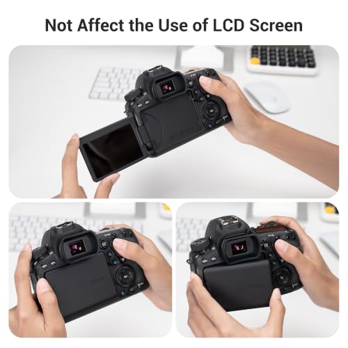 Long Soft EF Eyecup Eyepiece Viewfinder for Canon Rebel T7 T6 EOS 90D 80D Canon Ef Eb Replacement