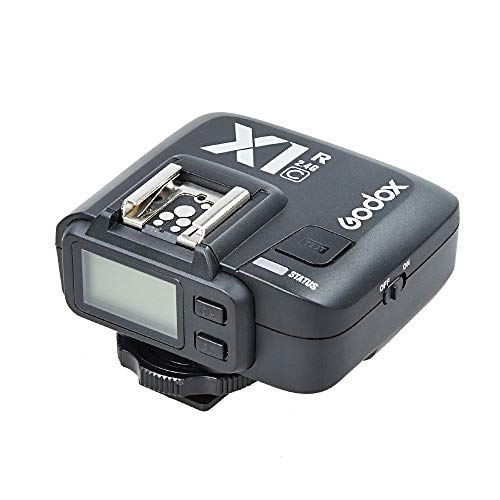 GODOX X1R-C E-TTL 1/8000s Wireless Remote Flash Receiver Shutter Release Compatible with Canon EOS Cameras Godox V1 TT350N AD200 AD200Pro Flash X1R-C For Canon
