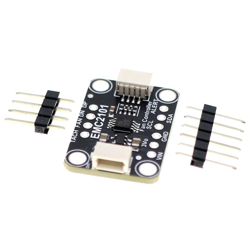 [Australia - AusPower] - DONGKER EMC2101 Fan Speed Module,DC 3.3V-5V I2C PC Fan Temperature Controller with Temperature Monitoring Function 