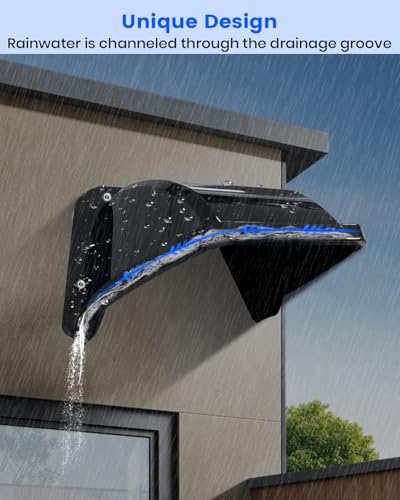 Universal Security Camera Sun Rain Cover Shield for Outdoor CCTV Camera 1 Pack